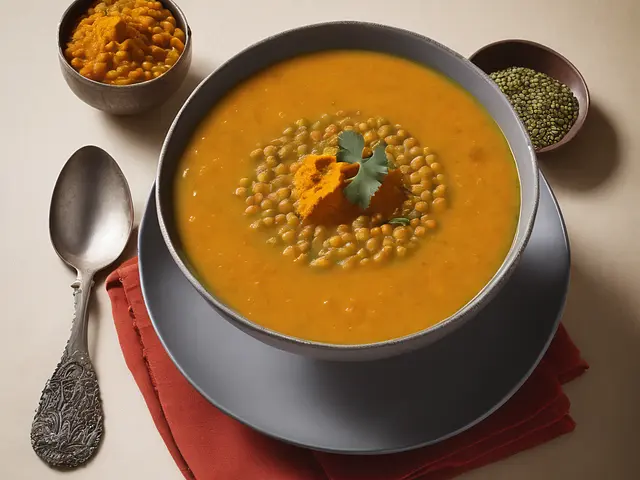 We have this one in our website: the dynamic duo of turmeric and lentils provides a one-two punch of antioxidant and anti-inflammatory benefits. Turmeric lends its golden color and antioxidant power, while lentils pack a protein-and-folate punch. With its anti-inflammatory properties, this soup helps reduce oxidative stress for health and vitality.