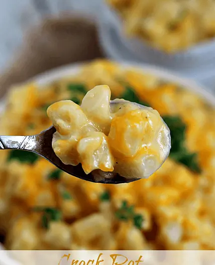 Crock Pot Comforting Cheesy Potatoes