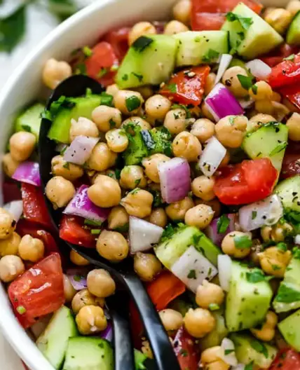 Detox Friendly Chickpea Salad