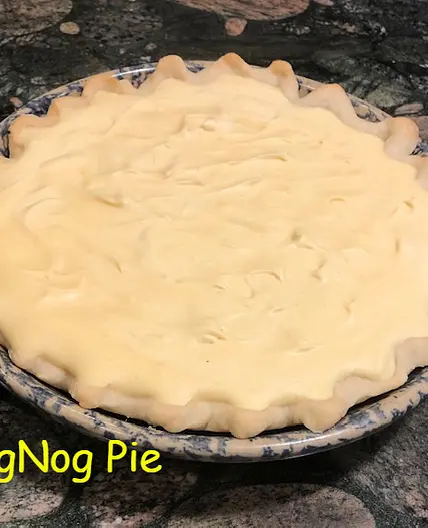 EggNog Pie