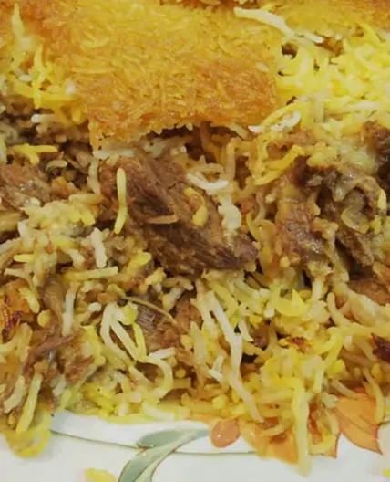 Bademjan Polo (Eggplant Rice)