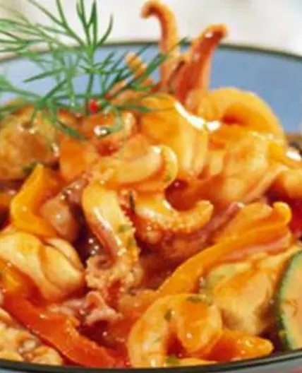 Calamars à la Sauce Tomate de Maman
