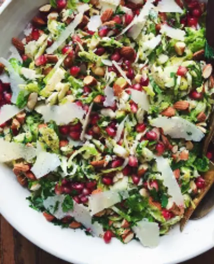 Parmesan Brussels Sprouts salad