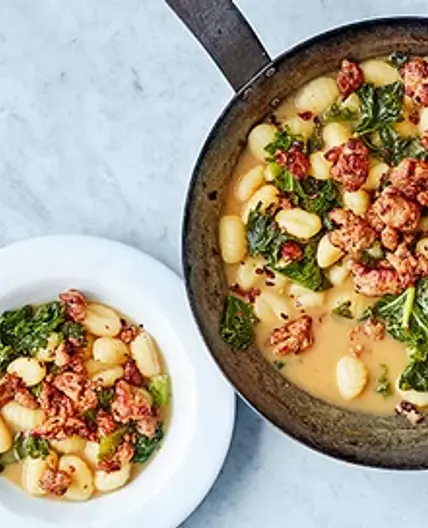 Sausage & Kale Gnocchi