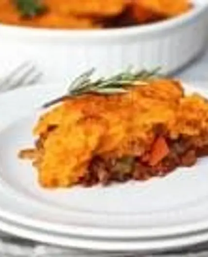 Shepherd's Pie w/ Sweet Potato Topping
