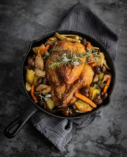 Poulet rôti