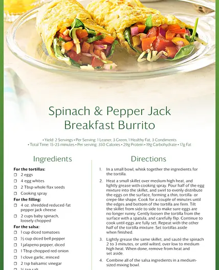 Egg Tortilla Breakfast Burritos