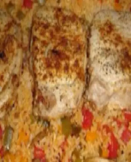 Grandma's Pork Chops With Rice