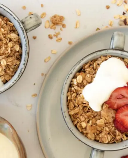 PEACH BREAKFAST CRUMBLE