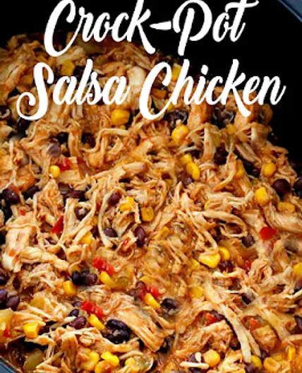 Crock Pot Salsa Chicken