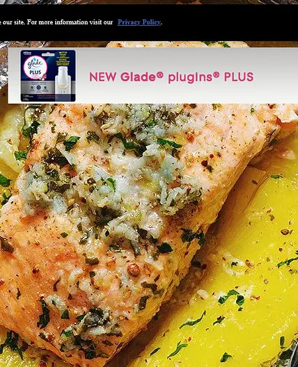 Lemon Garlic Butter Salmon & Pineapple in Foil