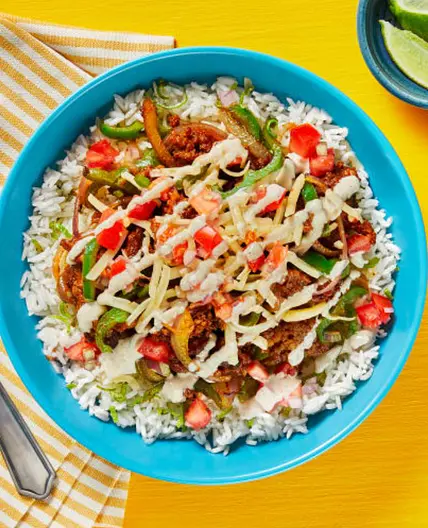 HF - Tex-Mex Beef Enchilada Bowls