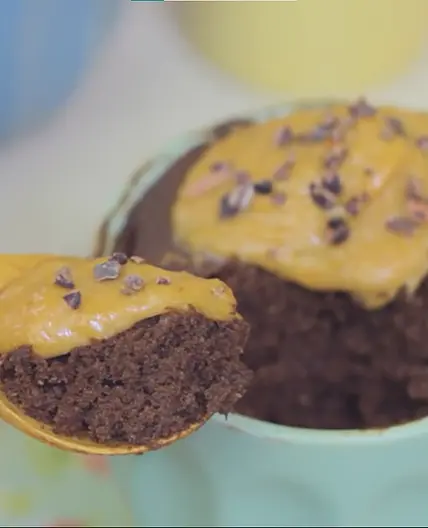 Bolo de Caneca de Chocolate