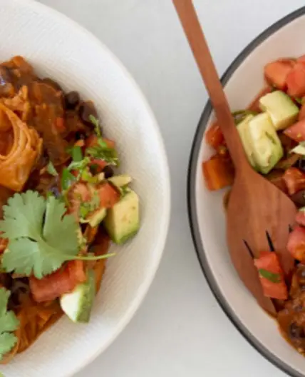 BLACK BEAN AND JACKFRUIT STEW