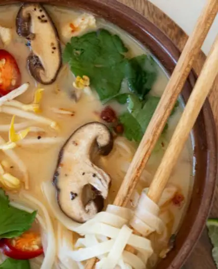 MUSHROOM AND TOFU LAKSA