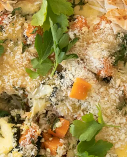 SPINACH AND ARTICHOKE TART