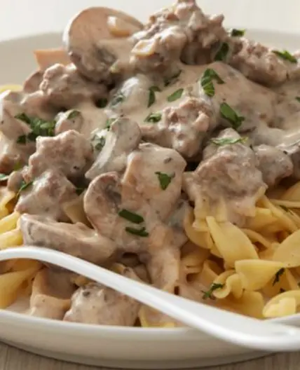 Beef Stroganoff