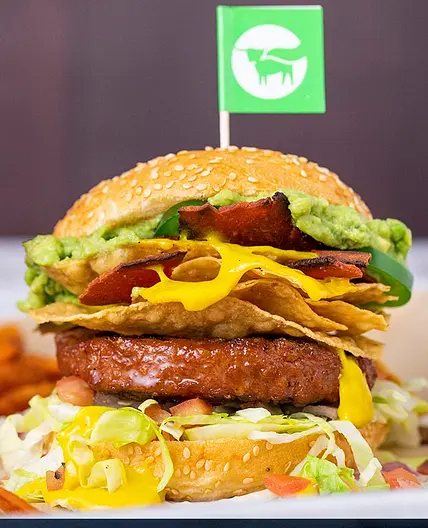Beyond Nacho Burger - Beyond Meat