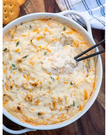 Cheesy Hot Crab Dip