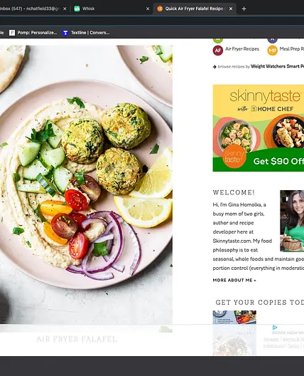 Air Fryer Falafel