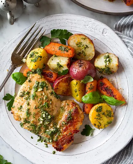 Chicken and veg