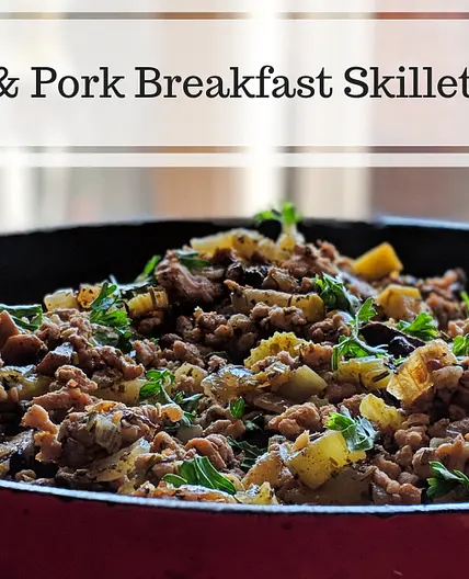 Sage, Apple & Pork Breakfast Skillet