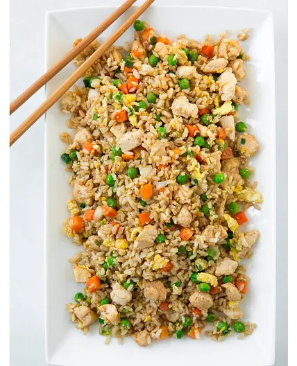 Fried rice ( 炒饭

Chǎofàn)