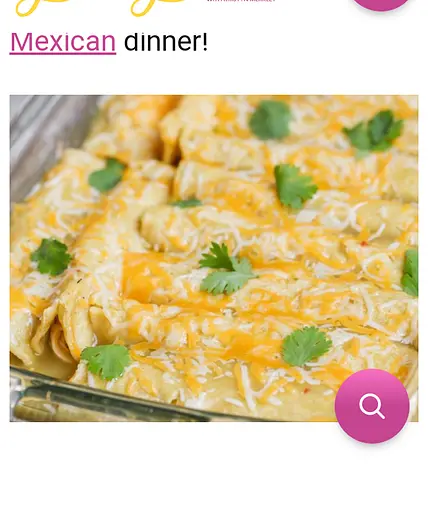 Chicken Enchiladas De Pollo
