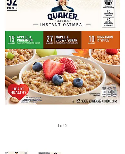 Apple Cinnamon Oatmeal