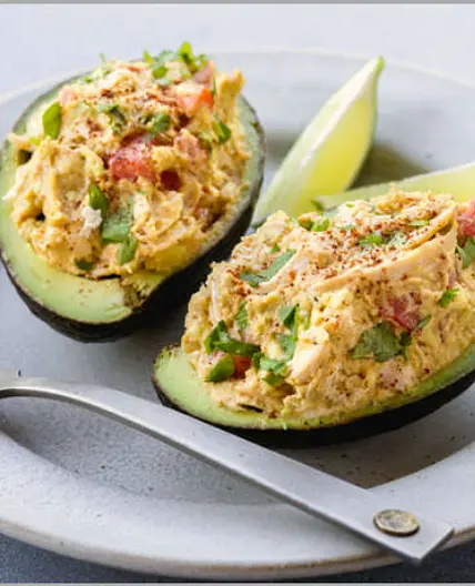Southwestern stuffed avocados