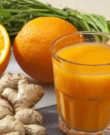 Orange Carrot Ginger Juice