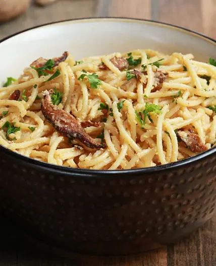The best ever vegan carbonara