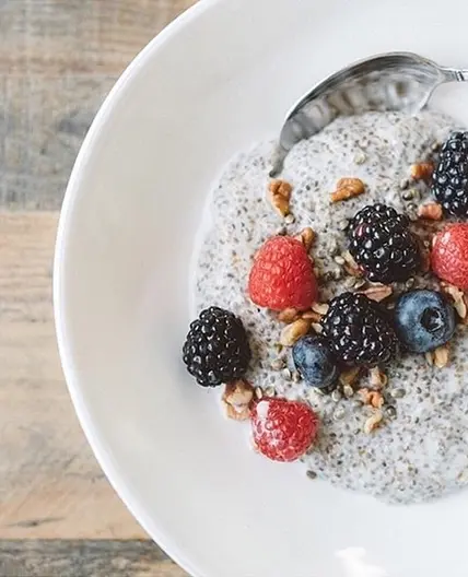 Warm Chia Flax Pudding
