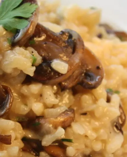 Sausage and Mushroom Risotto