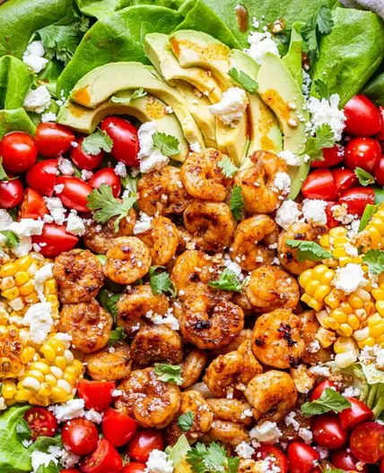 Honey Lime Shrimp Salad