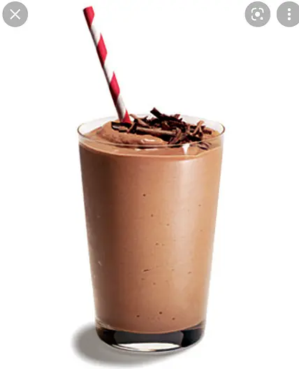 Chocolate Banana Smoothie Shake