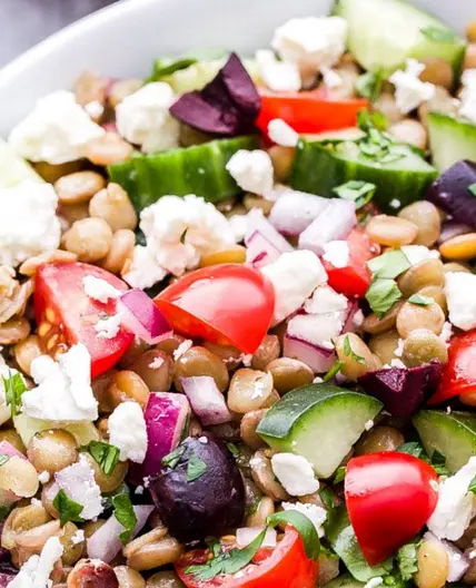 Mediterranean Lentil Salad