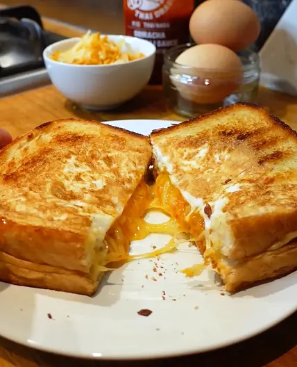 Breakfast Grilled Cheese