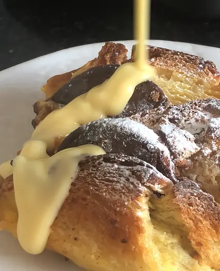 Jaffa Bread and Butter Pudding