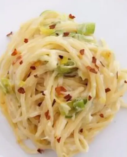 Leek and Chilli Pasta