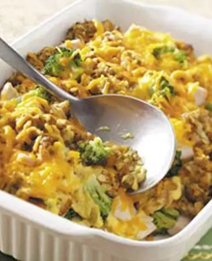 Curried Chicken Broccoli Casserole