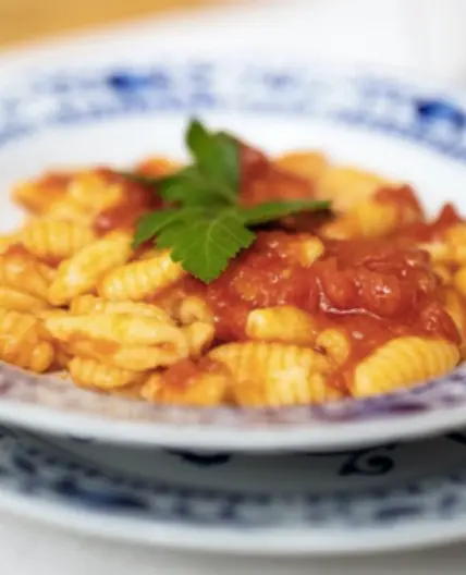 Handmade Cavatelli with Arrabbiata Sauce