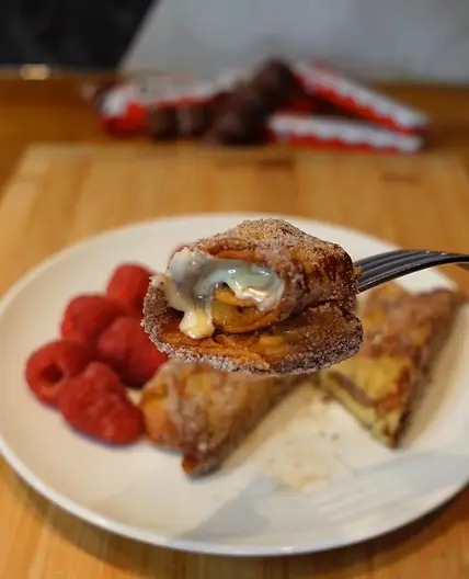 Kinder French Toast Roll-Ups