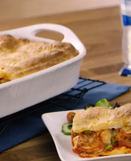 Meatball 'Pizza' Casserole
