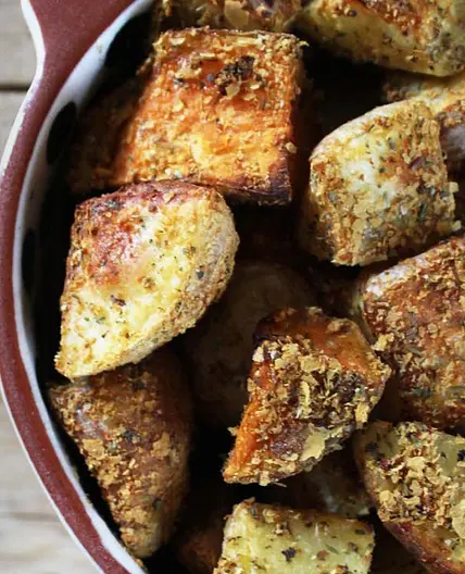 cheesy garlic potatoes