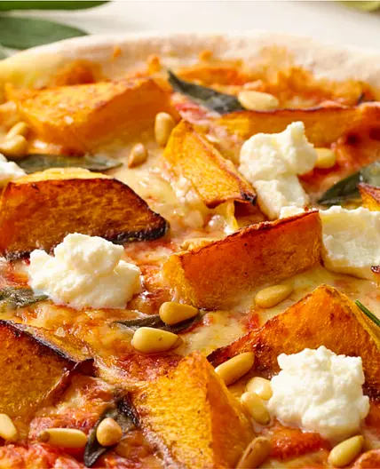 Pumpkin, Pine Nut & Ricotta Pizza
