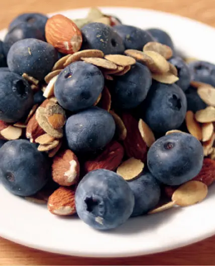 Blueberry, Almond and Pumpkin Seeds