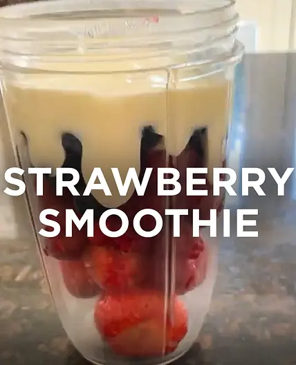 Kinetica Strawberry Whey Protein Smoothie
