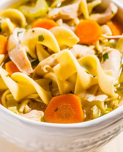 Instand Pot Chicken Noodle Soup