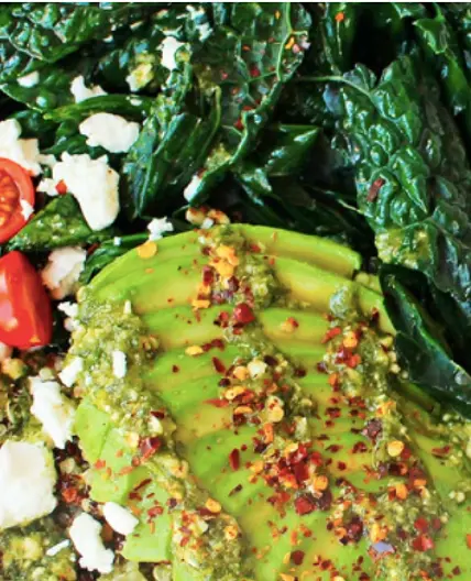 Quinoa, Kale & Pesto Bowl